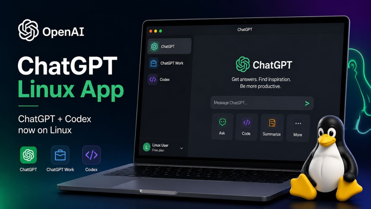 OpenAI Launches ChatGPT Linux App, Bringing Codex to Desktop Users